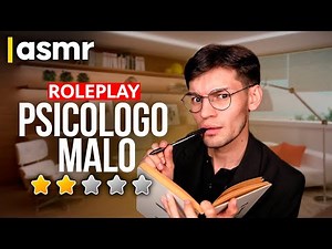 ASMR Español Roleplay de Psicologo