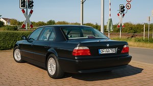BMW E38 750iL V12 Start After 5 Years Outside