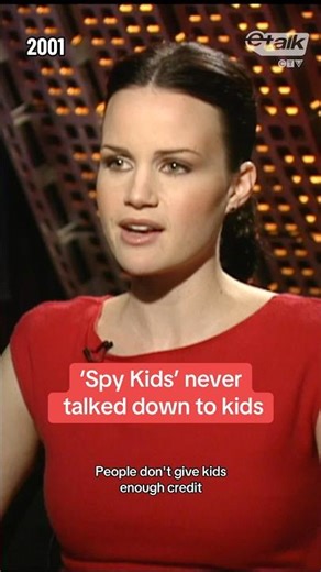 ‘Spy Kids’ never talked down to kids | 2001 Carla Gugino interview