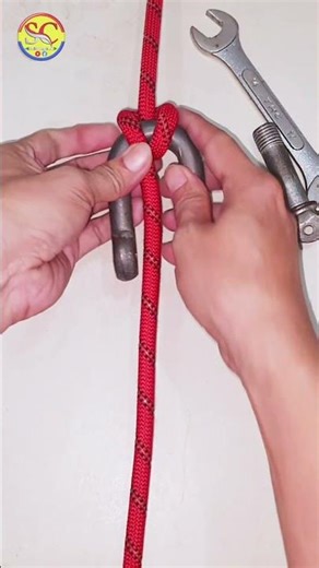 Easy Rope Knot 💡 Step by step learning 6