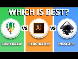 CorelDRAW vs Illustrator vs Inkscape (2026) - Which One Is BEST?