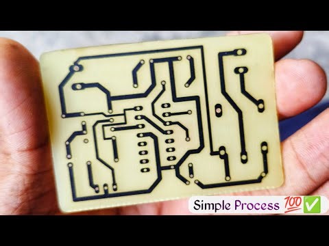 Printed Circuit Board (PCB) at Home 🤯