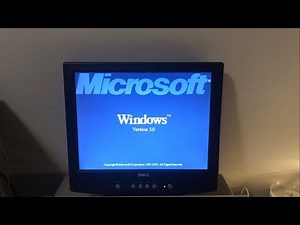 Windows 3.0 Startup