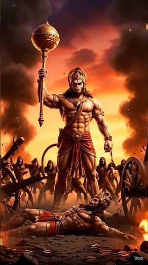 “Mahabali Hanuman vs Ravan Lanka Ka Bhayanak Yuddh”“Jab Hanuman Ne Ravan Ko Patka Adbhut Yuddh Scene
