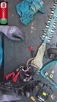 ​Makita Cordless Hedge Trimmer DUH502 Locked Up? 608 Bearing Replacement & Regreasing Guide Part 02