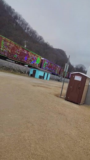 43K views · 965 reactions | Holiday train going by Lansing Iowa today | Cassville Car Ferry | Facebook