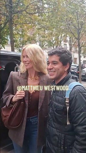 Claudia Schiffer in Paris 🥰😍🥰 #claudiaschiffer #parisfashionweek #2026 #model #mannequin #blonde
