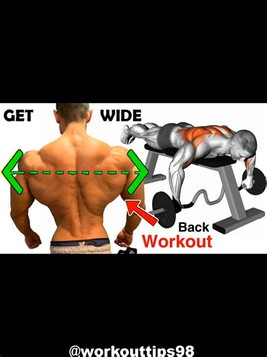 How To Grow Your Bigger Back 🔥 #muscle #exercise #fitness #workout #fit #gym #fitnesstips #workoutmotivation #workoutchallenge #backworkout #backday