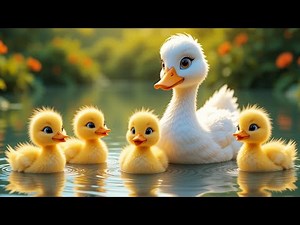 Little Ducks | Nursery Rhyme for Kids | Fun Cartoon for Babies and Toddlers