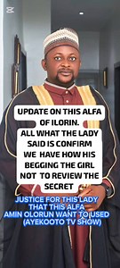 THIS ILORIN ALFA NAME IS AMI OLORUN. HE WENT TO AKURE TO DO YAHOO WORK FOR ONE BOY THEN JE IS TRY TO USES THIS LADY. @top fans Ajanaku akewi #aadiwasi_rathva_ Òmìnira ọmọ Odùduwà | AYEKOOTO TV SHOW