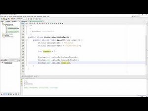 Concatenación de Texto y Valores en Java
