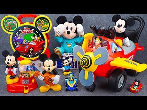 Satisfying with Unboxing Disney Minnie Mouse Cute Airplane Playset | Review Toys No Talking