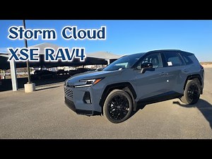 2026 Rav4 XSE in Storm Cloud
