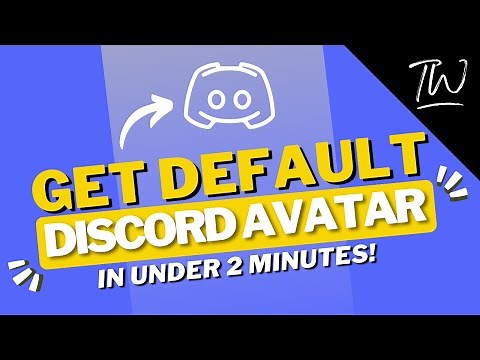 How To Get Discord Default Avatar Easily in Under 2 Minutes!