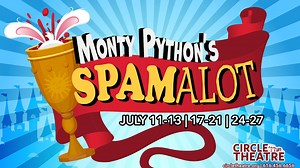 Monty Python's Spamalot is at Circle Theatre from July 11-13, 17-21, and 24-27. Do not miss your chance to see our whimsical and uproarious July musical! Purchase your tickets today at circletheatre.org or call the box office at 616.456.6656. You can also visit us in-person at the box office Mon-Fri 12-5pm. 🎥 SJK Productions | Circle Theatre Grand Rapids