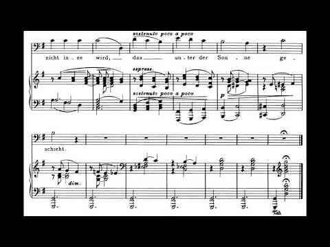 Brahms - 4 Serious Songs, op.121