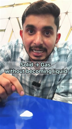 Dry Ice Sublimation Experiment 🤯 | Solid Directly Into Gas! #Shorts