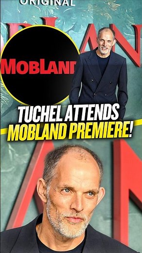 Thomas Tuchel attends the MobLand Season Two premiere! Did you know he's a HUGE fan of the show?! 🇩🇪