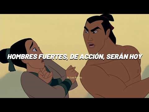 Mulán - Hombres De Acción (By_ Cristian Castro) (Latino) (Letra)