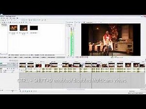 Multicam in Sony Vegas Pro 8