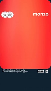 Spend abroad with no fees. We pass Mastercard’s exchange rate directly onto you, without sneaky fees or extra charges. UK residents, Ts&Cs apply. | Monzo