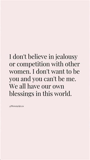 Here are 3 things I wish I knew before I stopped competing with other women.