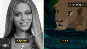 See your favorite stars, including Beyonce as Nala and Donald Glover as Simba, side-by-side with the characters they'll be playing in Disney’s The Lion King remake. | IMDb