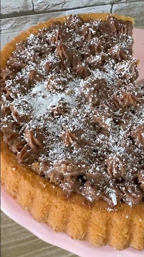 Crostata Morbida Cocco e Nutella: sparisce in 2 minuti! 🍫🥧