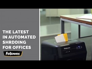 Choosing an Office Paper Shredder That’s Automatic-Fellowes AutoMax™ 130C and 200C Shredders
