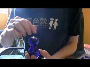 Hash hit on Black Leaf percolator bong