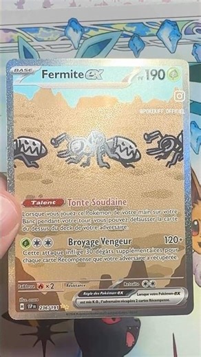 [POKÉMON] - FERMITÉ EX 💥 UNE ALTERNATIVE QUI FRAPPE FORT DANS EV8 [236/191] ⚙️