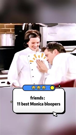 Monica's Funniest Bloopers from Friends Show