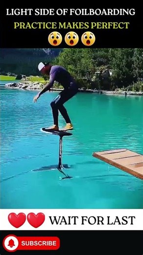 Fails vs Legend 🔥 #FoilBoarding #Fail #Stunt