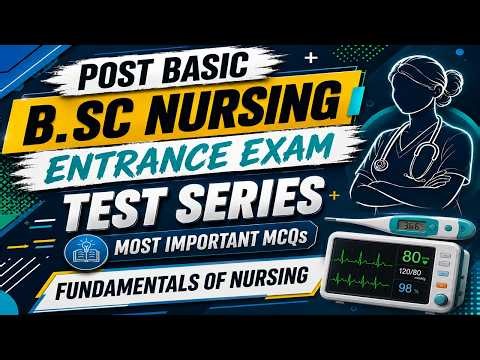 Post Basic Bsc Nursing Entrance Exam 2026 Important MCQs | Fundamental Of Nursing MCQs Questions