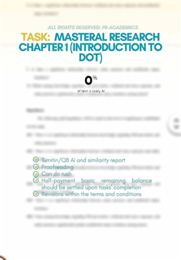 Masteral Research Chapter 1 Help — Thesis Introduction Assistance