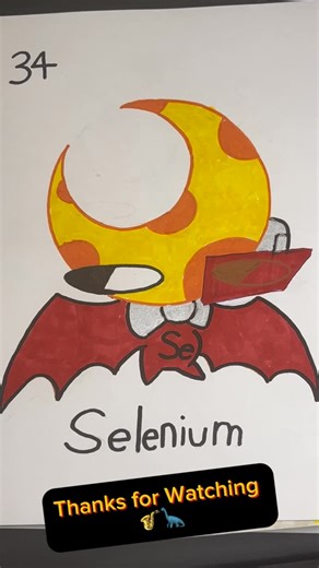 Poxysox on Instagram: "Episode 34: Selenium Important nutrient, powerful toxin, red powder, shiny metallic crystals, Selenium is a chemical of many opposing roles! Fun fact I learned reading up for this video: Apparently in 2009 before a prestigious Polo competition, all 21 horses accidentally had their selenium supplements boosted by a lot by accident, and all the horses succumbed selenium poisoning right before the game! Very Niche tragedy #science #scienceart #sciencefacts #chemistry #periodi