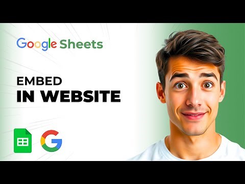 How To Embed Google Sheets In A Google Sites Website (Easiest Way) (2026 Guide)