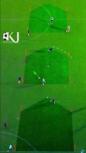 Exercice de passes avec charge physique et cognitive à Avondale ⚽️