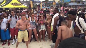 Quick knockout at Panama City Beach during Spring Break. #rekt | rekt.com