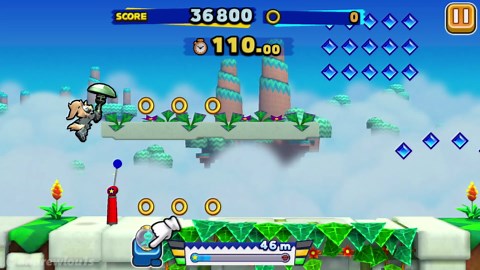 All new Sonic Runners Reloaded characters - Whisper & Tangle