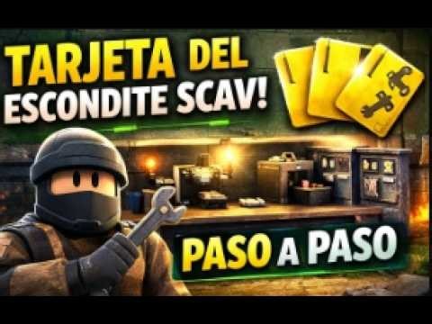 Escondite de Scav Yellow Card in Fallen Roblox 👀