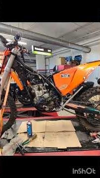 KTM EXC 250 revisione motore e cambio
