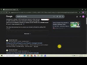 How To Connect Shopify Domain To Google Workspace