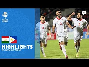 Tajikistan vs Philippines | AFC Asian Cup Qualifiers 2027 | Highlights