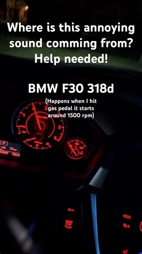 BMW F30 Mysterious Sound? What Could It Be?