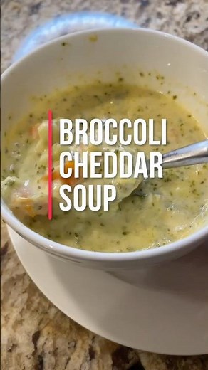 Broccoli Cheddar Soup