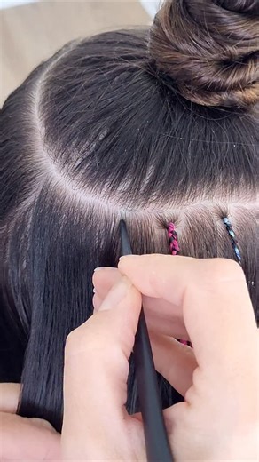 Braid it Yourself | How to Add Hair Extensions with Micro Braids Tutorial #hairextensions #kanekalon #boxbraid #knotlessboxbraids #howtobraids | Instagram