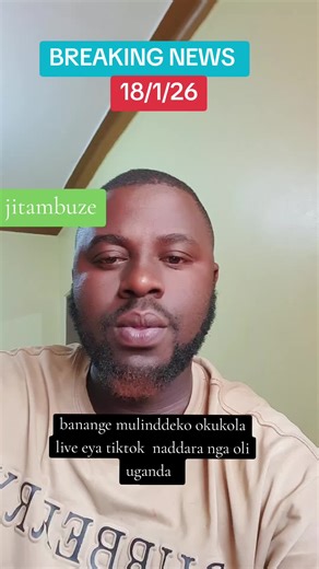 Breaking News from Uganda: Live TikTok Event