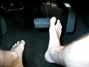 Barefoot driving