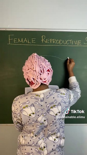 She says we trust the process😂😂😂 Class is in session. No notes writing for now. Eyes on the board. #reproductionsystem #fyp #biologyteacher #reproduction #girls #sustainableelimu
